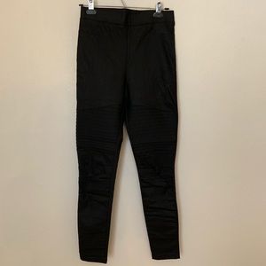 Oober Swank Moto jeggings size large